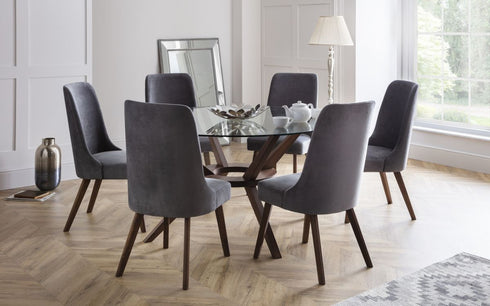 Chelsea Large 140Cm Round Glass Table
